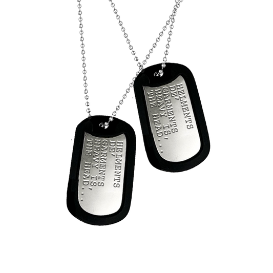 Helments Dog Tags