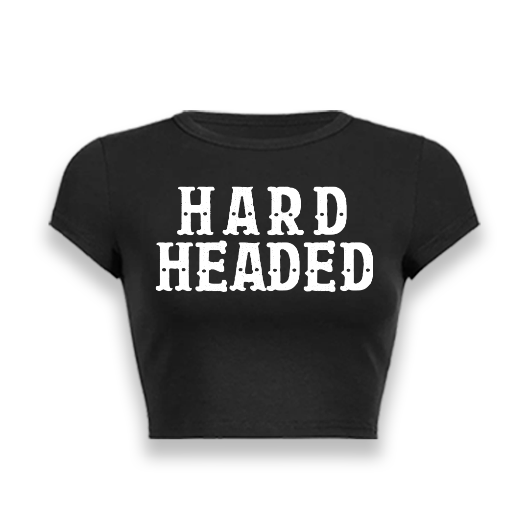 Hard Headed Crop Tee