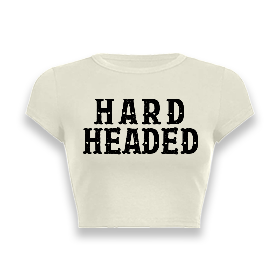 Hard Headed Crop Tee