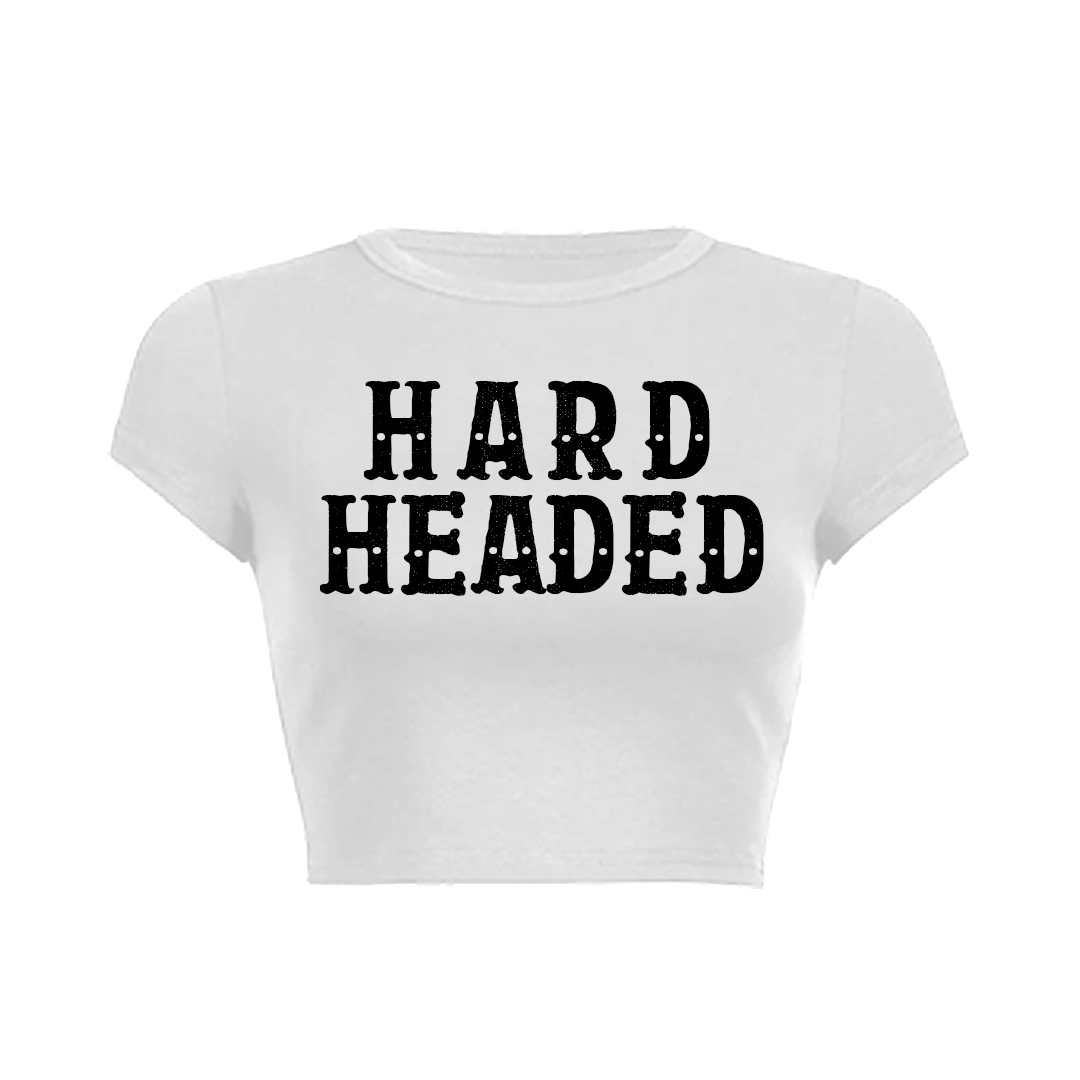 Hard Headed Crop Tee
